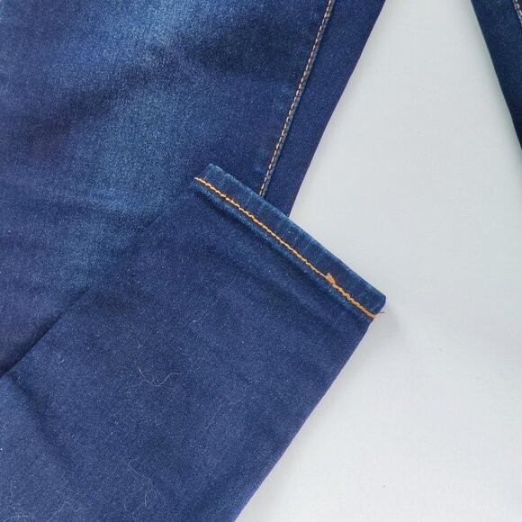 Dollhouse Curvy high-rise jeans stretch dark wash blue women's junior size 9/10 - Picture 10 of 14